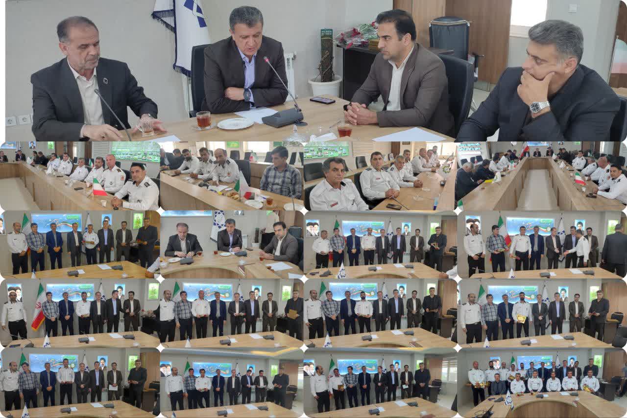 مراسم آتشنشانی ایزدشهر با حضور نماینده مجلس و مسئولان شهری برگزار شد